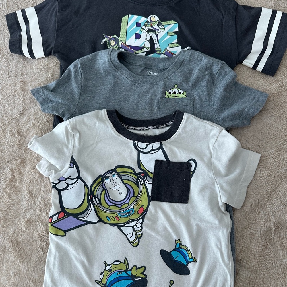 3 T-shirt’s, 3 Shorts Toddler Boys